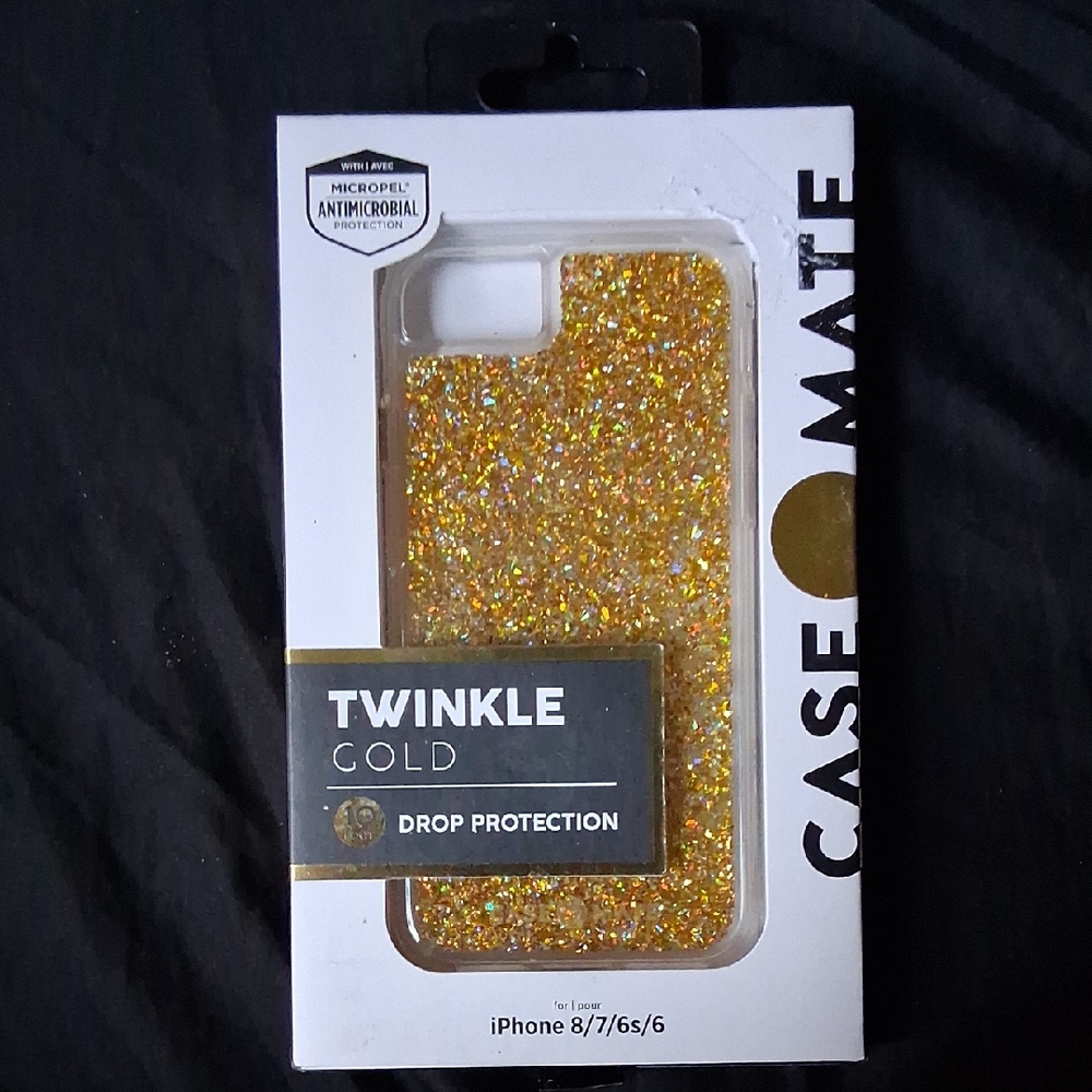 Case-Mate Twinkle Gold iPhone 8/7/6s/6 Case